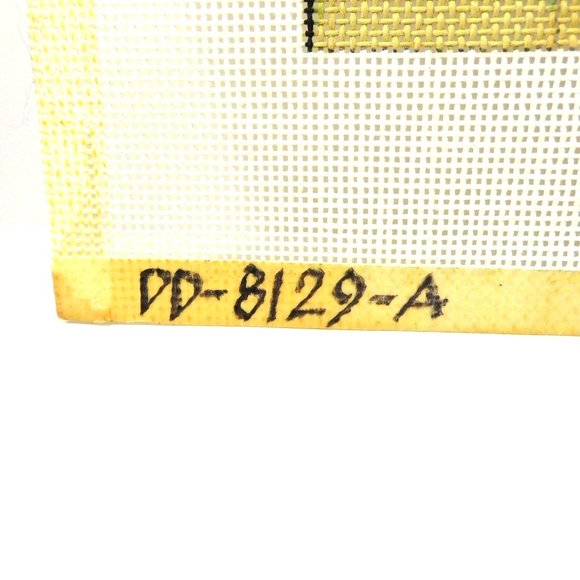 Large New Vintage Water Lily Flower Needlepoint Canvas Hand Painted Waterlily - Picture 5 of 5